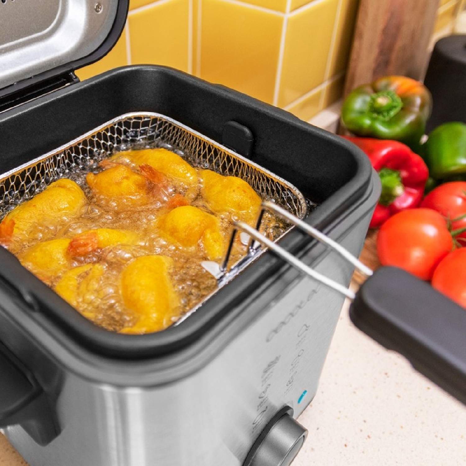 Freidora Cecotec CleanFry Advance 1500 1,5L - Negro Negro-5
