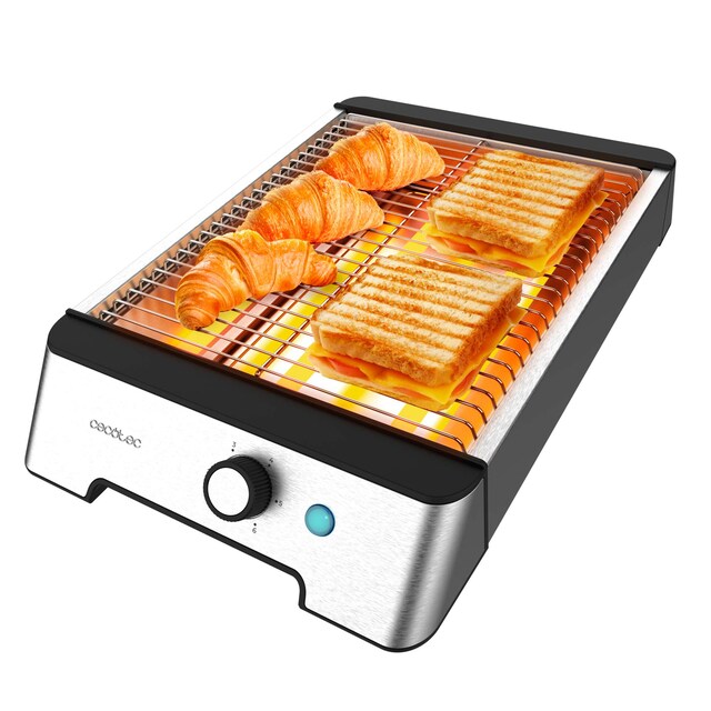 Imagen 0 de Tostador plano Cecotec NiceSlice Inox