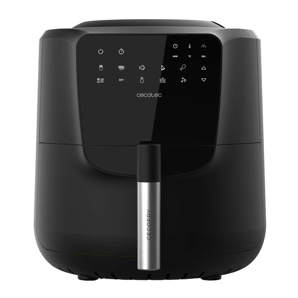 Freidora de aire sin aceite Cecotec Cecofry Rain 5,5L - Negro Negro-7