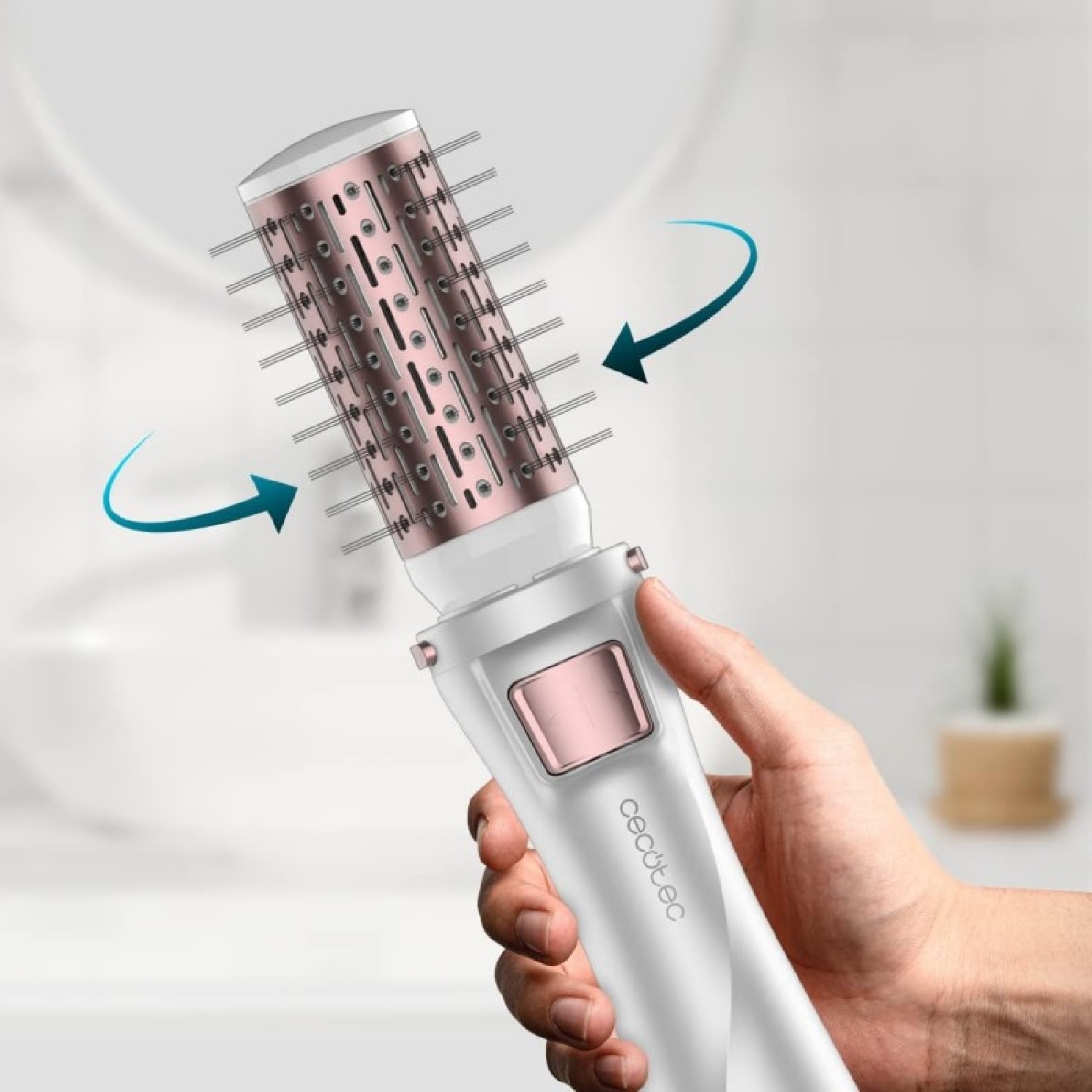 Cepillo Moldeador Cecotec CeramicCare 5in1 Pro - Plata Plata-3