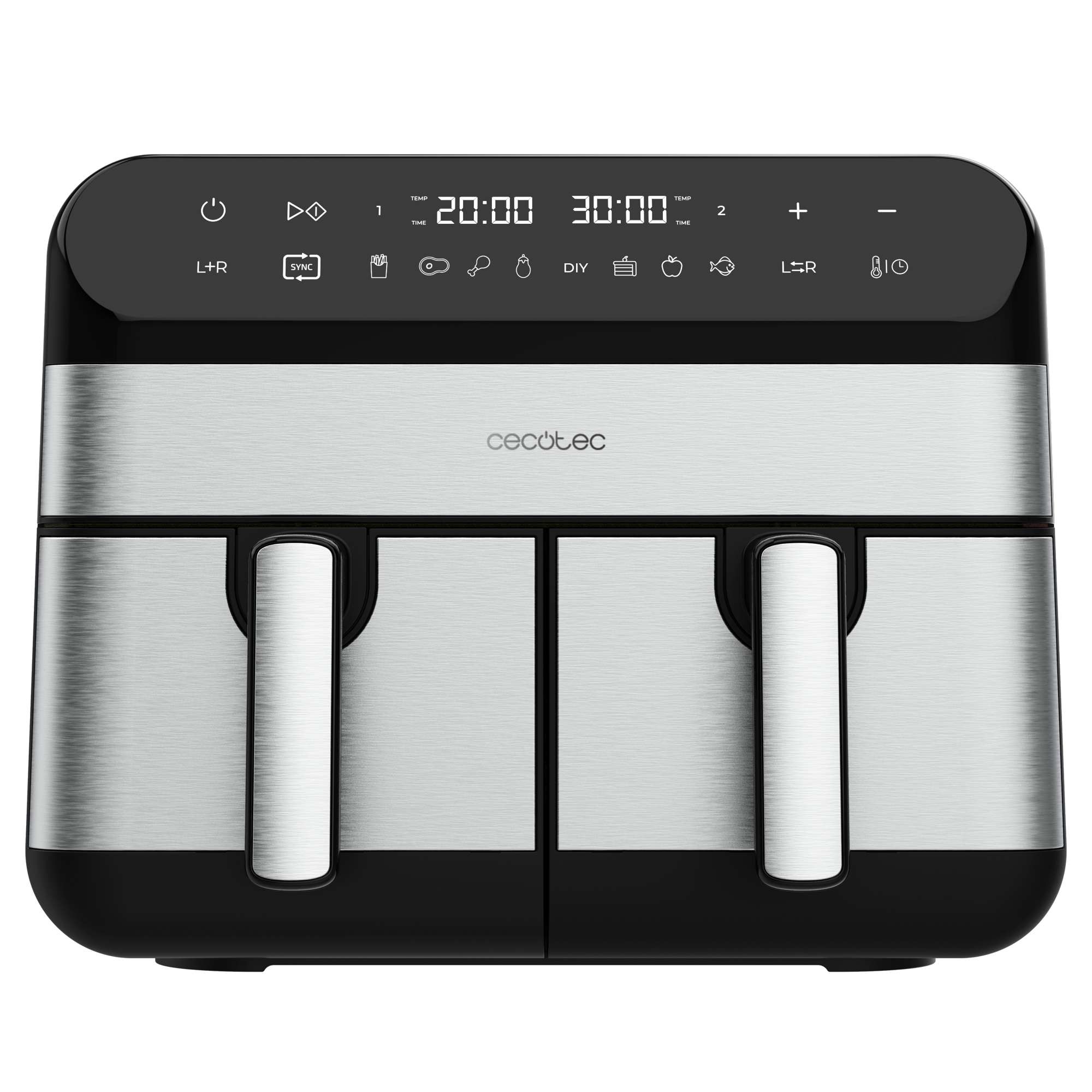 Cecotec – Freidora de aire Cecotec Cecofry Advance 9000 Inox.