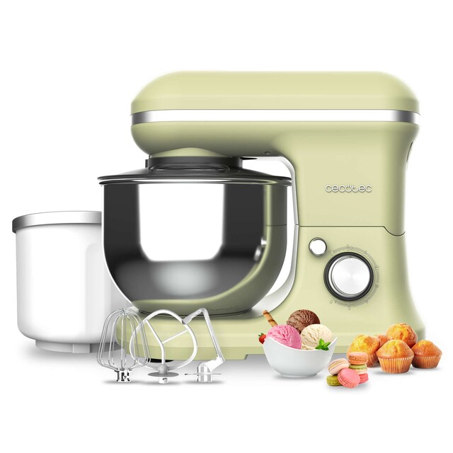 Imagen 0 de Batidora amasadora Cecomixer Merengue 5L 1200 Ice-Cream Green Cecotec