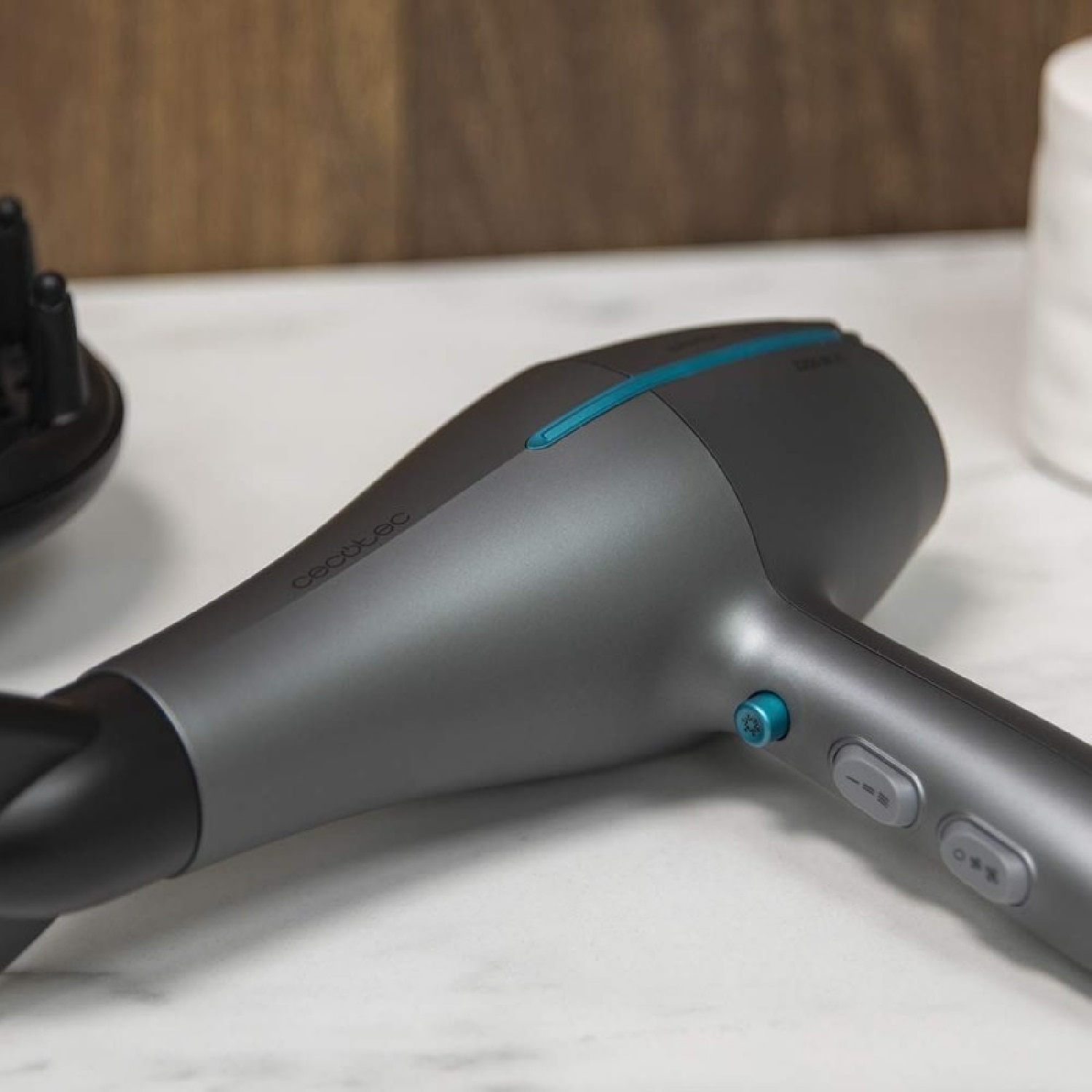 Secador de pelo Cecotec IoniCare 5300 Maxi Aura Black - Gris Gris-5