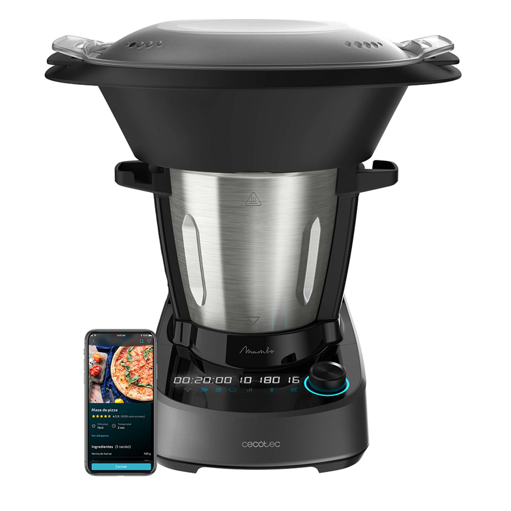 Robot de cocina Cecotec Mambo 11090 con sistema OneClick