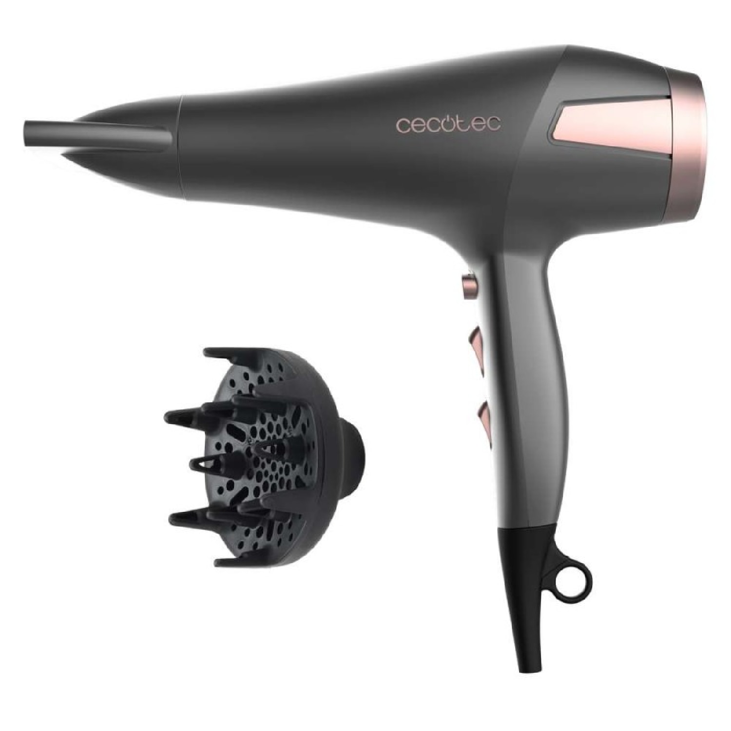 Secador de pelo Cecotec DC IoniCare Radiance - Negro Negro-1
