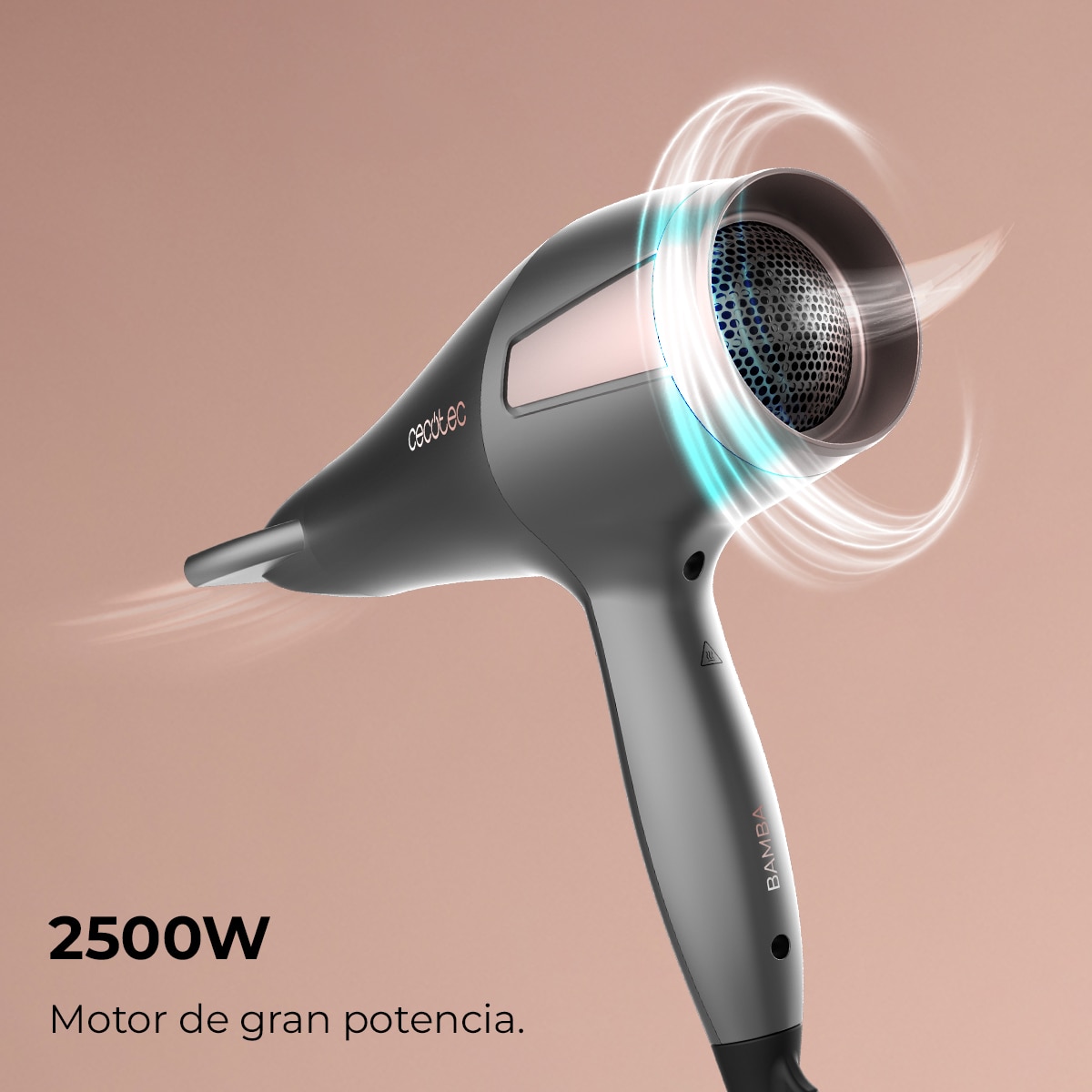 Secador de pelo Cecotec DC IoniCare Radiance - Negro Negro-2