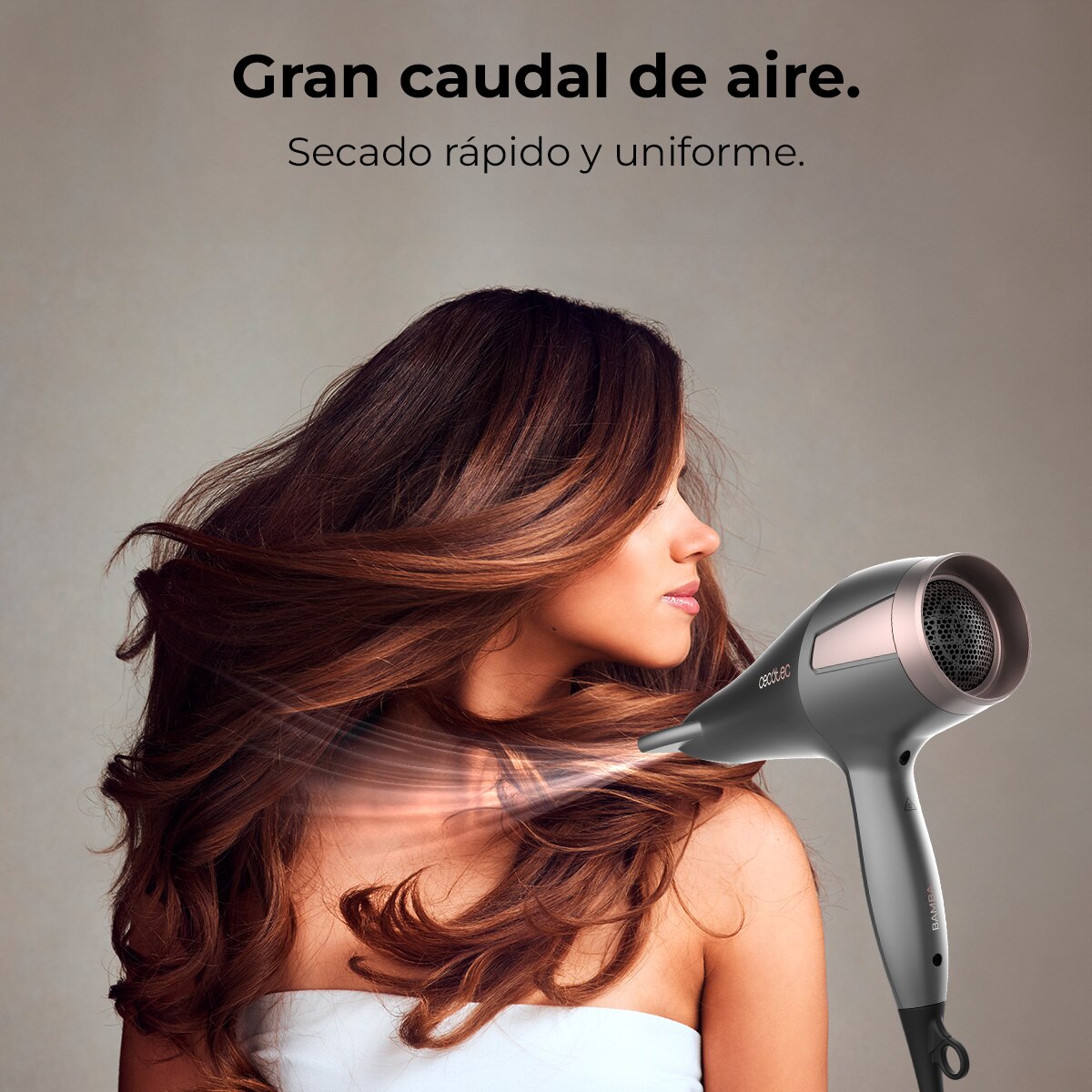 Secador de pelo Cecotec DC IoniCare Radiance - Negro Negro-4