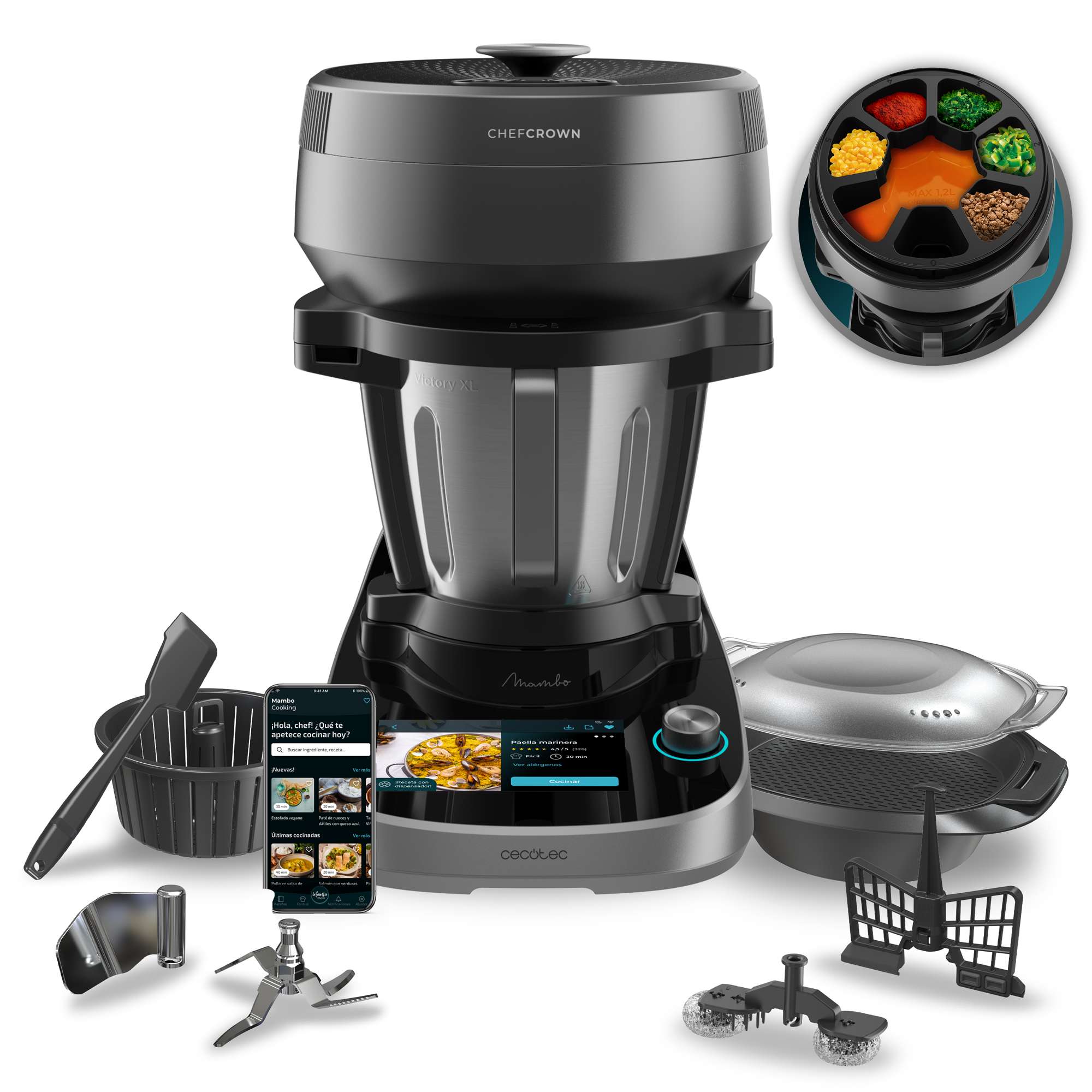 Robot de cocina Cecotec  Mambo Maxi V