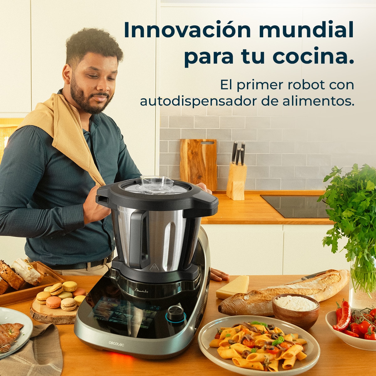 Robot de cocina Cecotec Mambo Maxi V 4,5L - Negro Negro-2