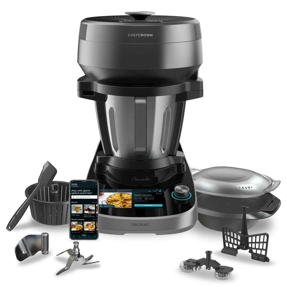 Robot de cocina Cecotec Mambo Maxi V 4,5L - Negro Negro-6