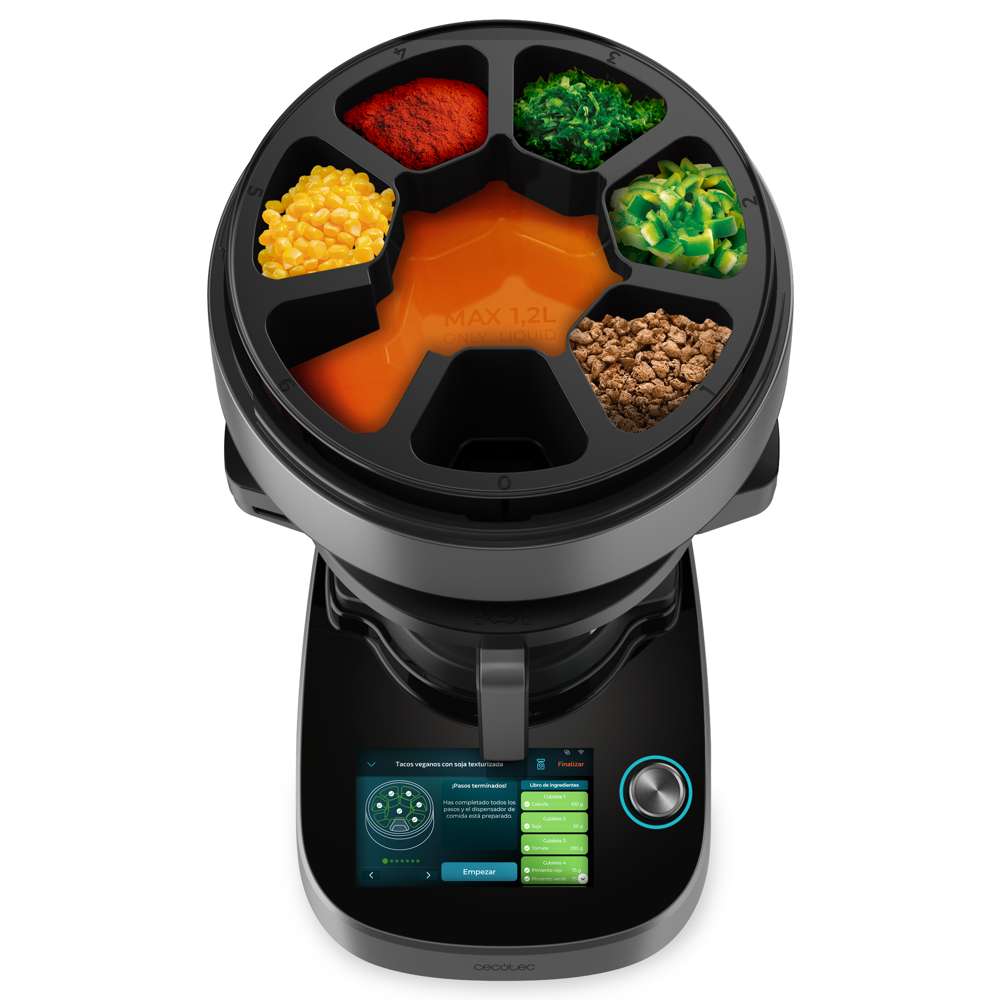 Robot de cocina Cecotec Mambo Maxi V 4,5L - Negro Negro-9