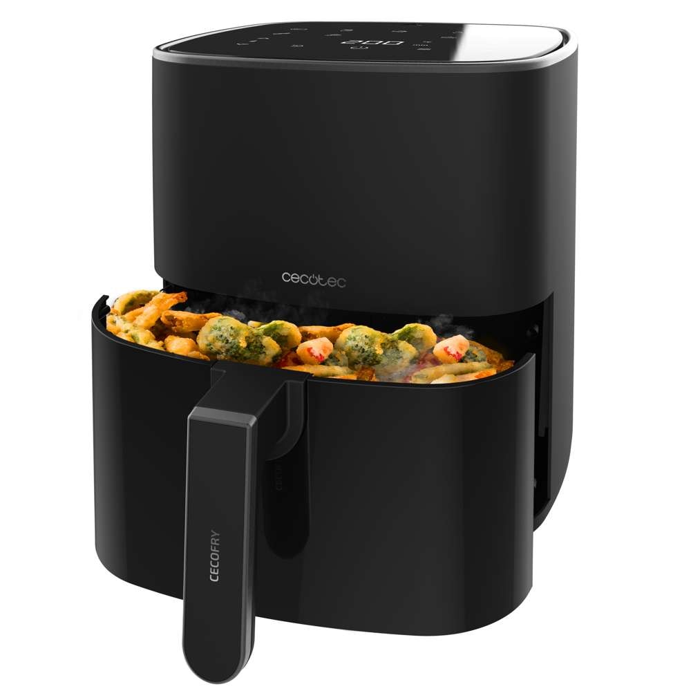 Freidora de aire sin aceite Cecotec Cecofry Fantastik 5500 5,5L - Negro Negro-7