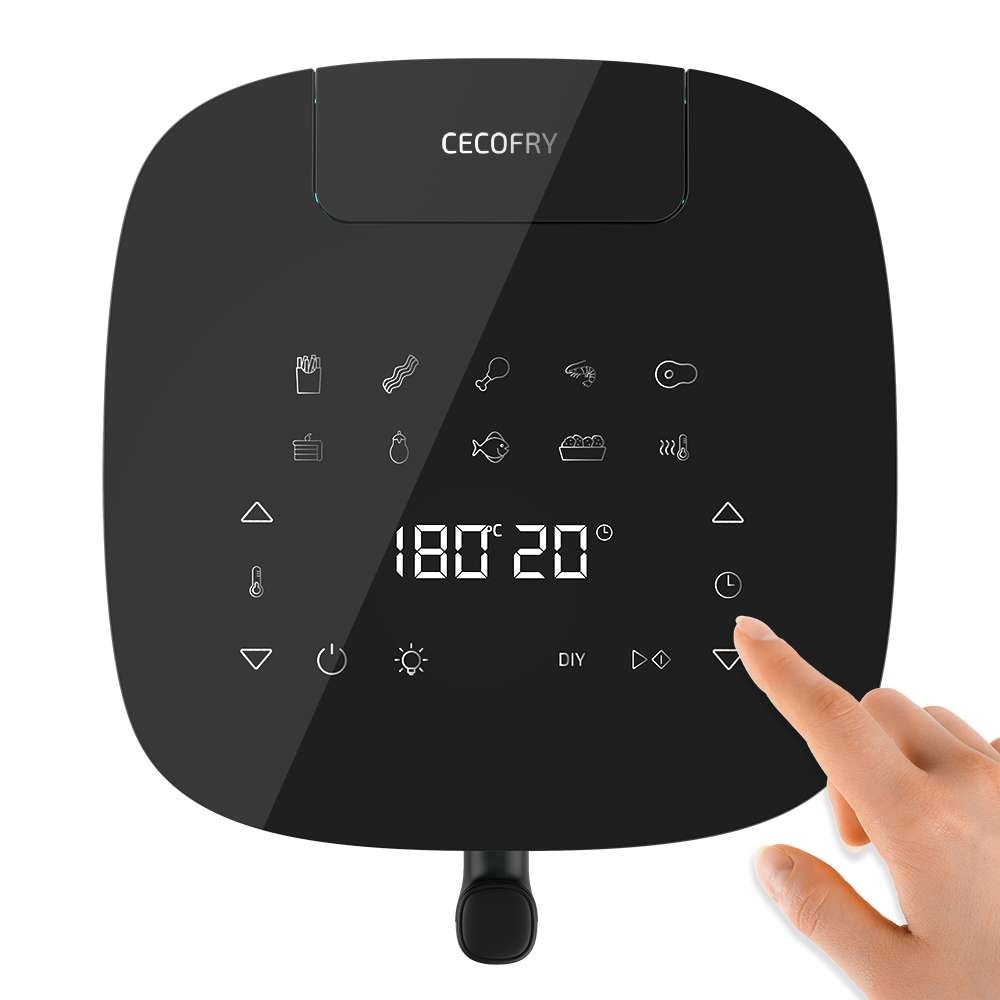 Imagen 6 de Freidora de aire sin aceite Cecotec Cecofry Neon 5000 - Negro Negro