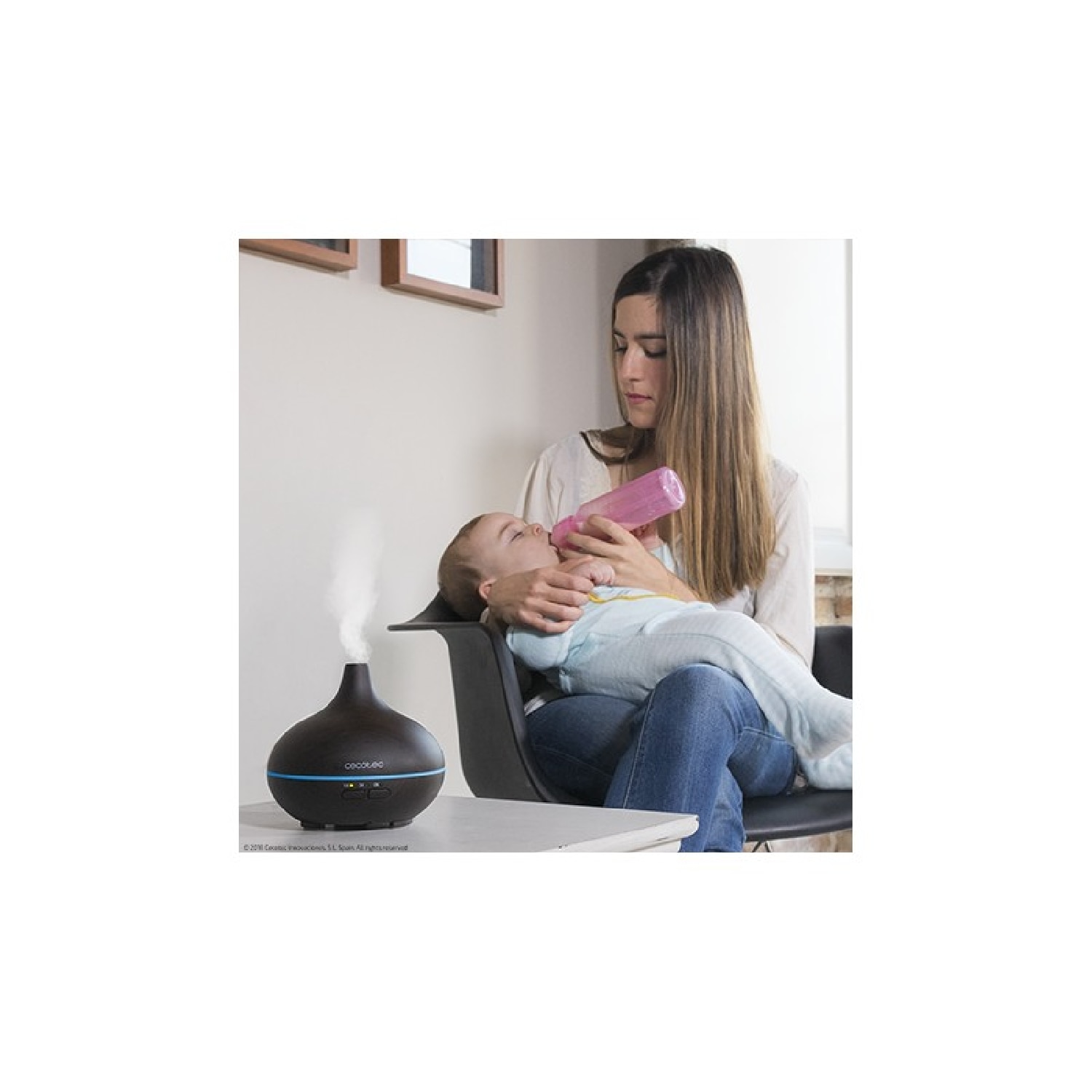 Difusor de aromas y humidificador Cecotec Pure Aroma 150 Yin - Negro Negro-3