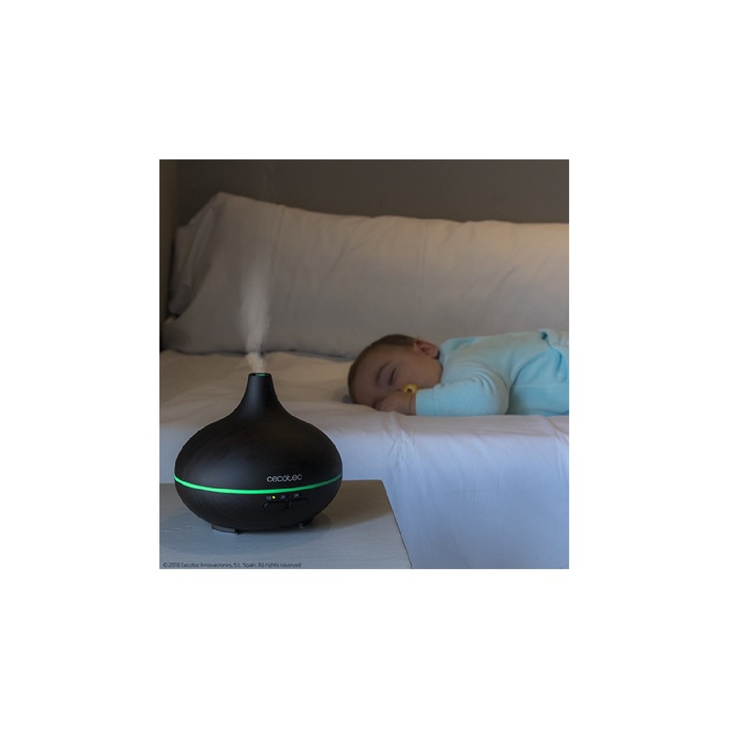Difusor de aromas y humidificador Cecotec Pure Aroma 150 Yin - Negro Negro-4
