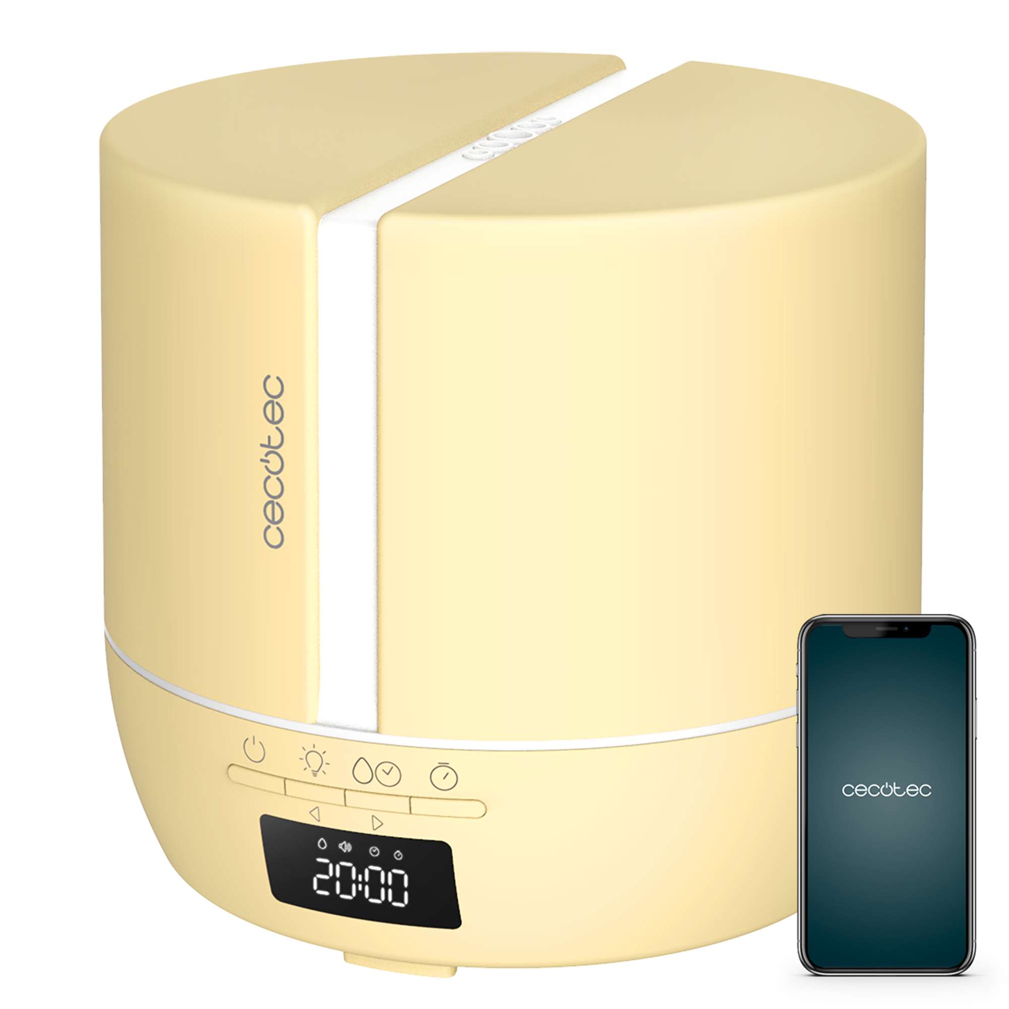 Cecotec – Difusor de aromas Cecotec PureAroma 550 Connected SunLight.