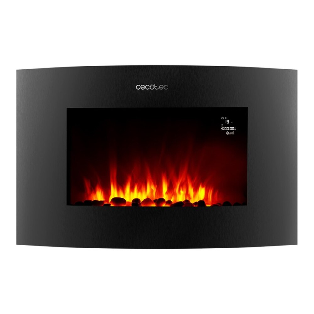 Chimenea eléctrica Cecotec ReadyWarm 3550 Curved Flames Connected