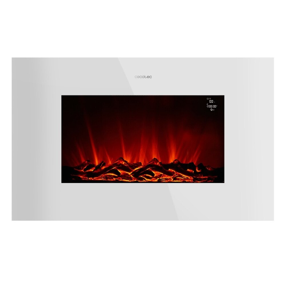 Chimenea eléctrica Cecotec ReadyWarm 3590 Flames Connected White