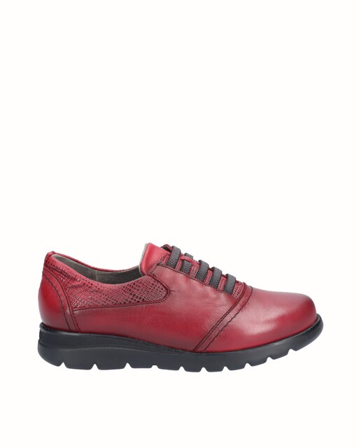 Imagen 0 de Zapatos de mujer de piel de estilo deportivo