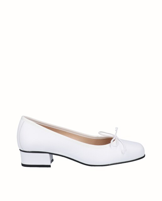 Imagen 0 de Zapatos de salón de mujer de piel con lazo