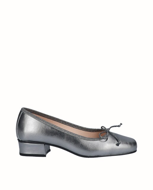 Imagen 0 de Bailarinas de mujer con tacón de piel