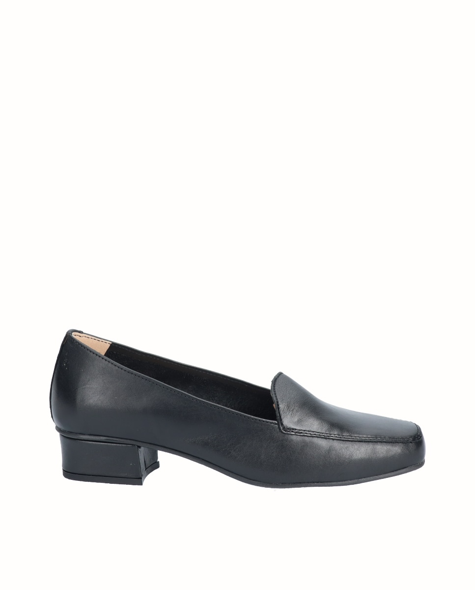 D'Chicas - Zapatos de salón de mujer de piel lisa.