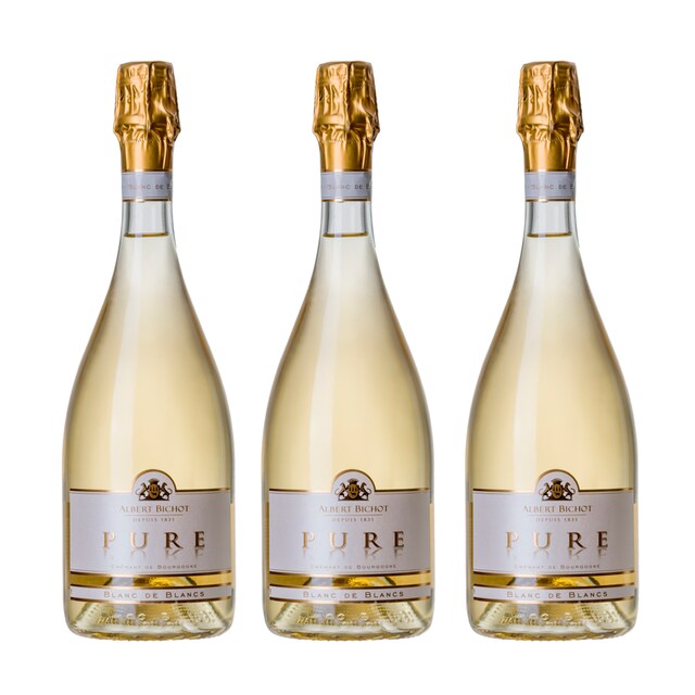 Imagen 0 de Selección vinos blancos espumosos Cremant de Bourgogne Extra Brut Pure Borgoña