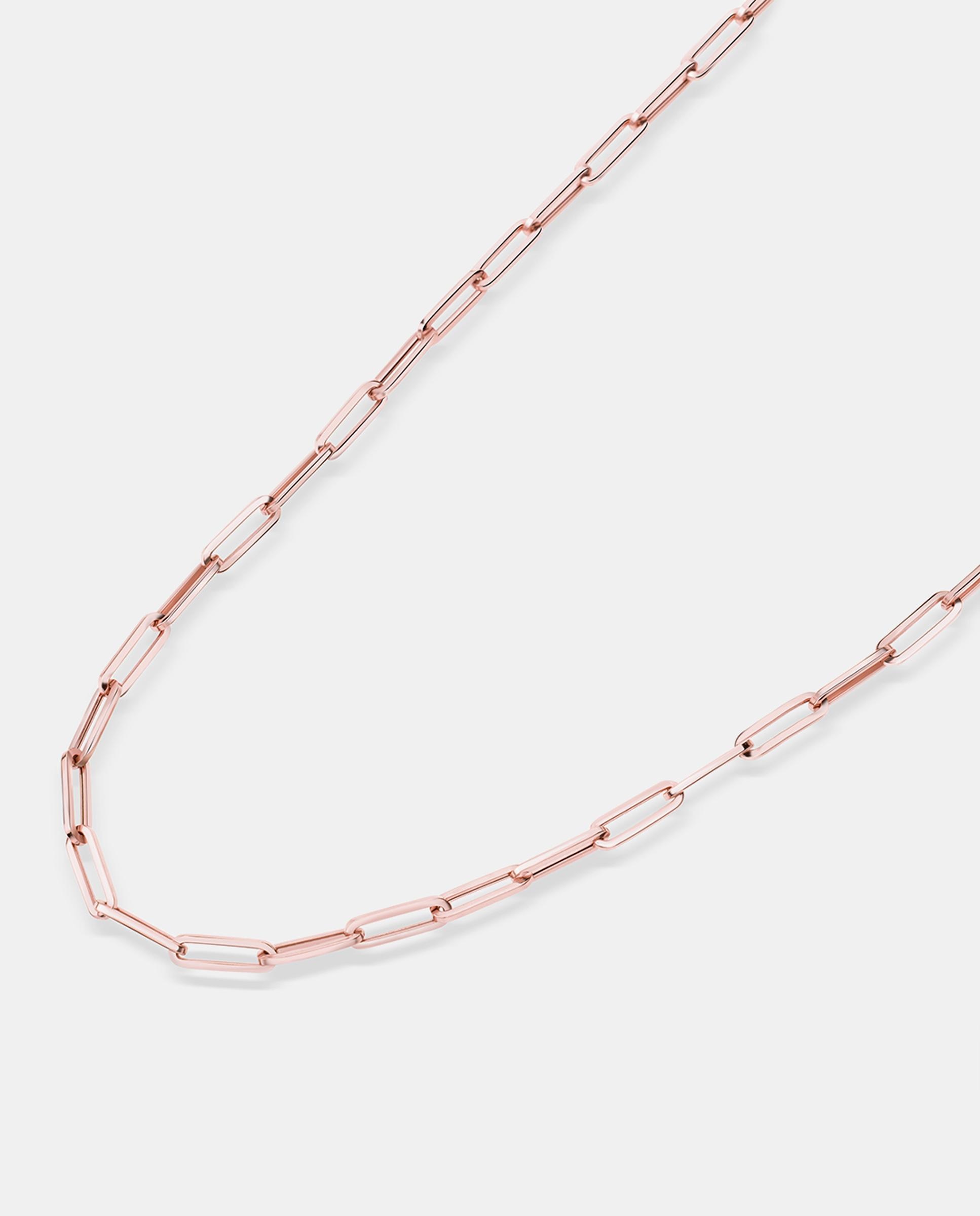 Gargantilla links en oro rosa de 18 kt - MUMIT - Dorado Dorado-5