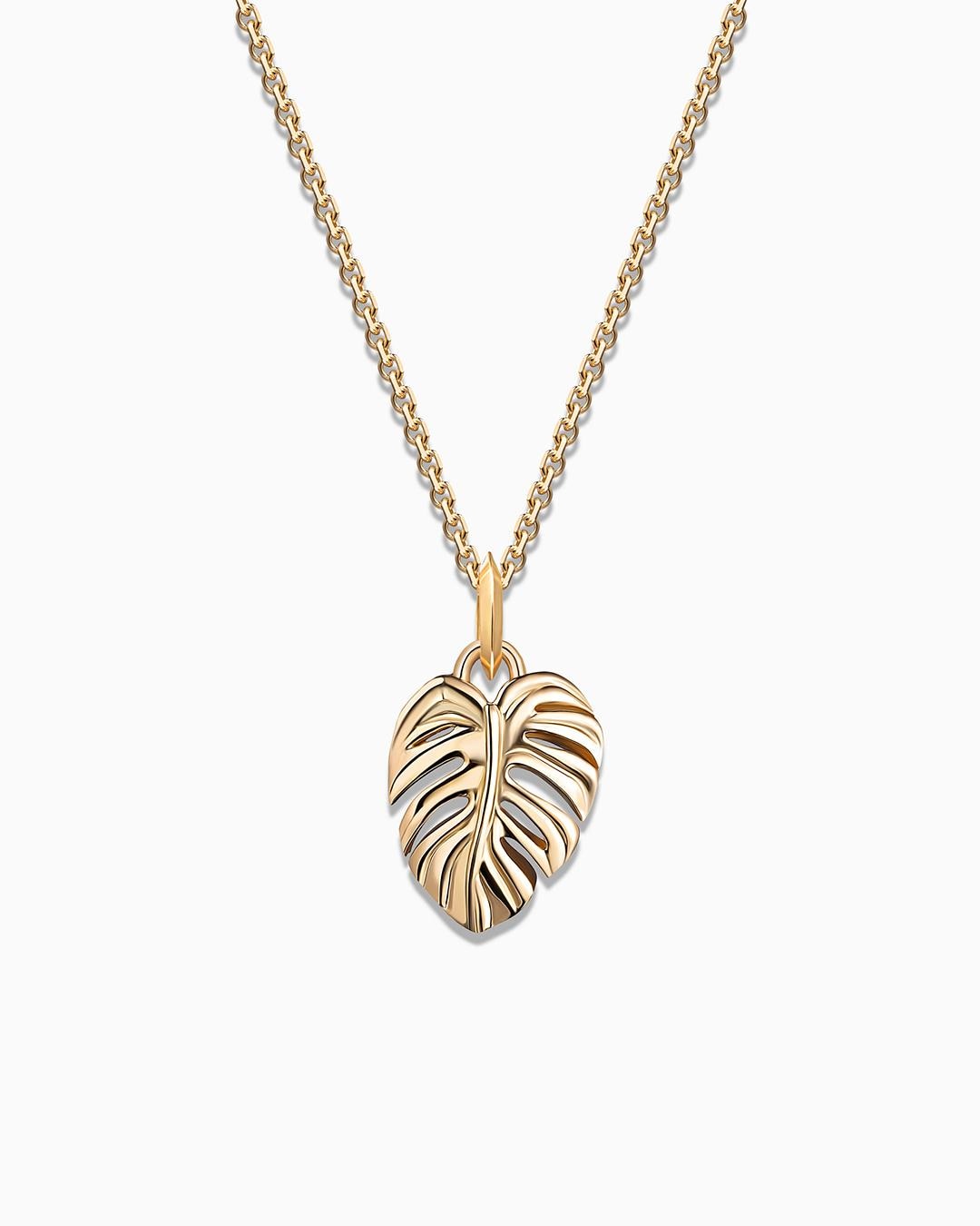Imagen 0 de Charm colgante monstera s en oro amarillo de 18 kt Dorado