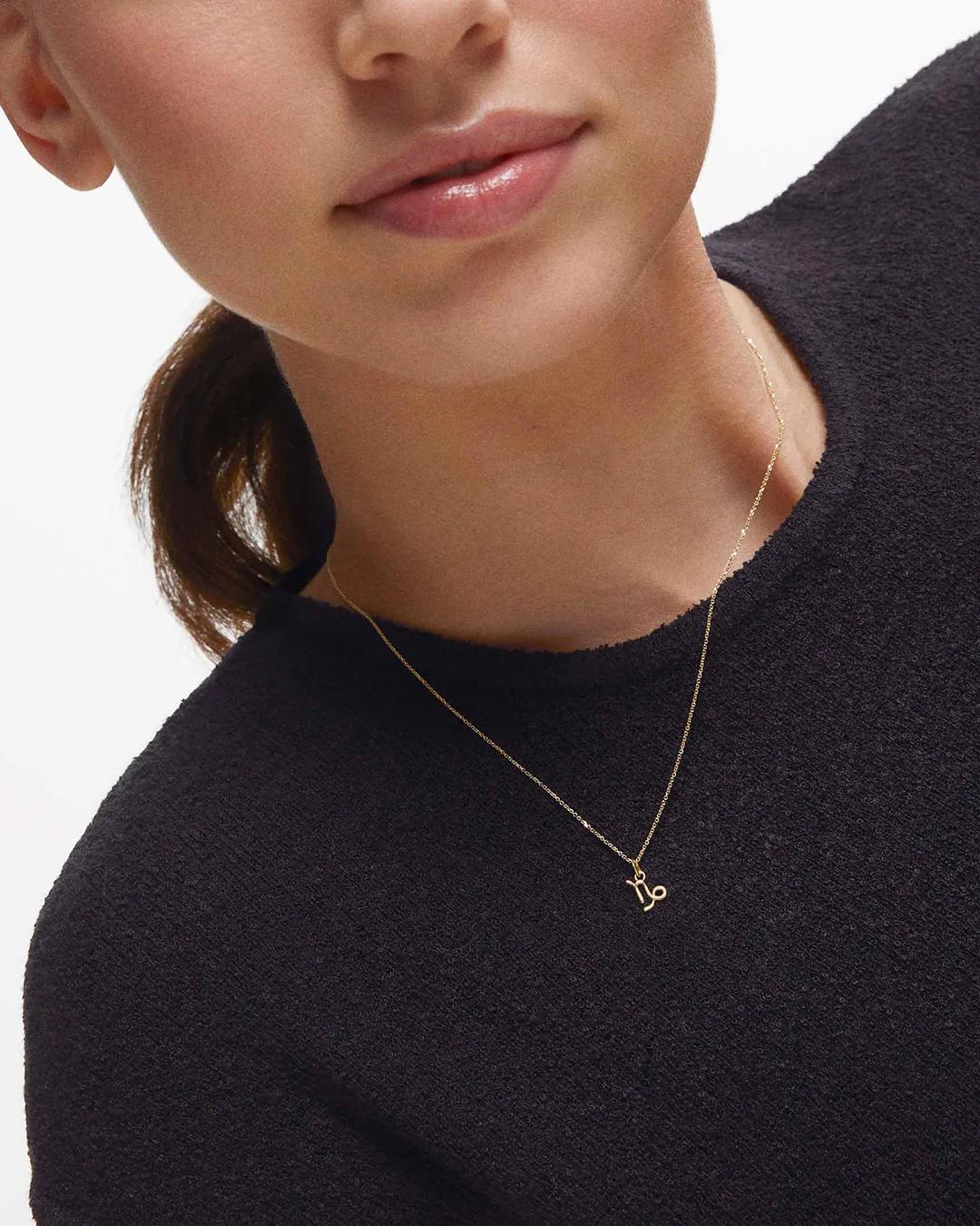 Imagen 2 de Charm colgante zodíaco capricornio s en oro amarillo de 18 kt - MUMIT - Dorado Dorado