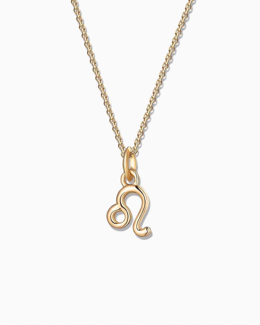 Imagen 2 de Charm colgante zodíaco leo s en oro amarillo de 18 kt - MUMIT - Dorado Dorado