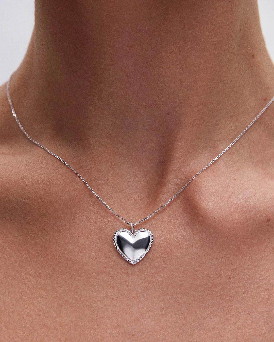 Cadena rondelle en oro blanco de 18 kt - MUMIT - Plata Plata-2