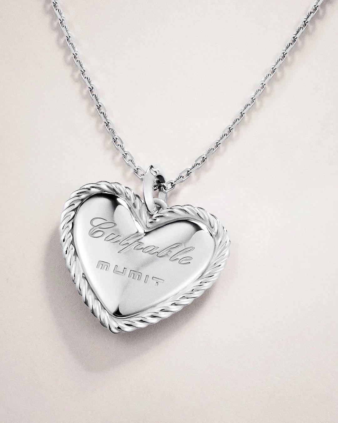 Cadena rondelle en oro blanco de 18 kt - MUMIT - Plata Plata-4