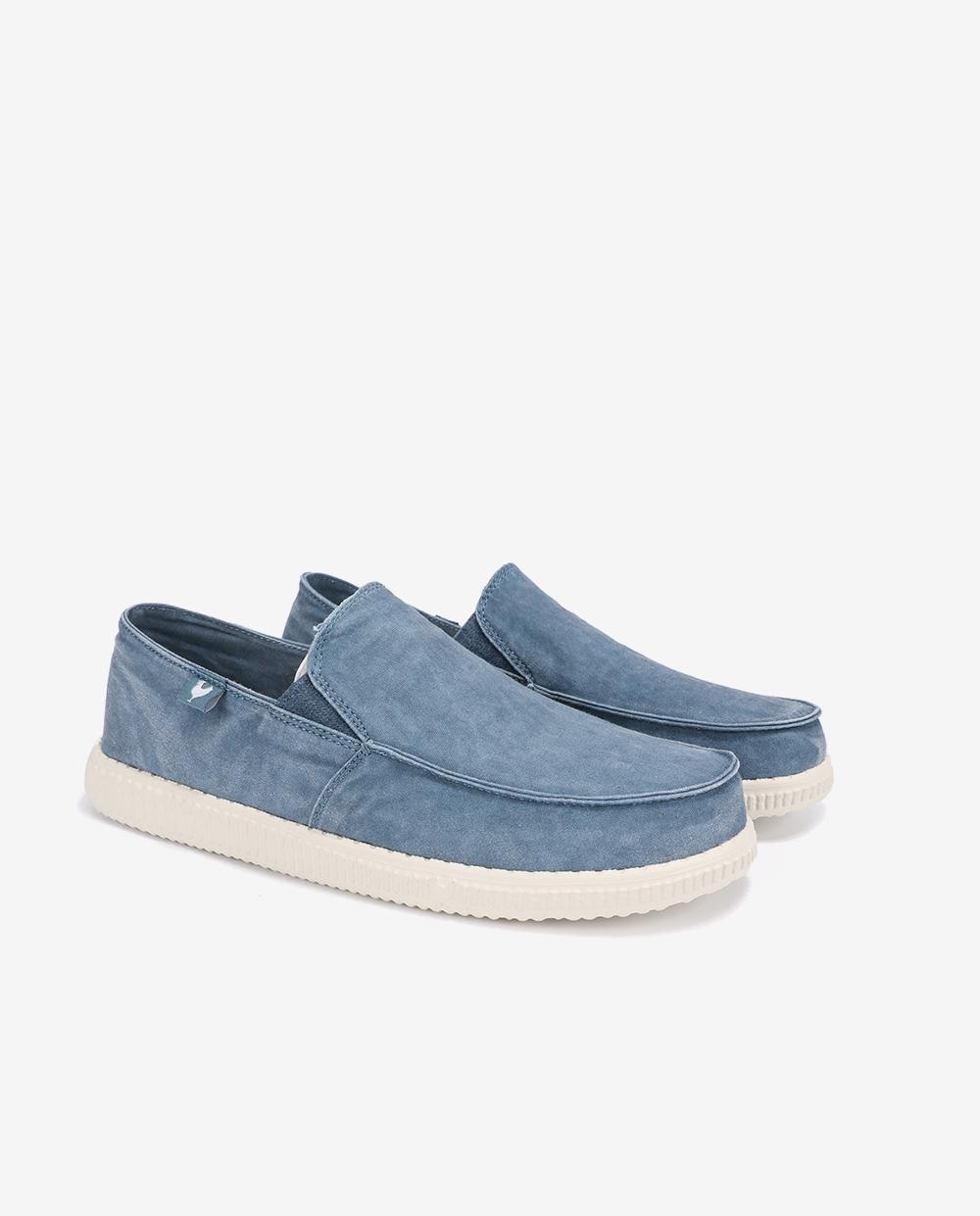 Mocasines driver de hombre tipo slip on ultraligeros - Walk In Pitas - Azul Azul-3
