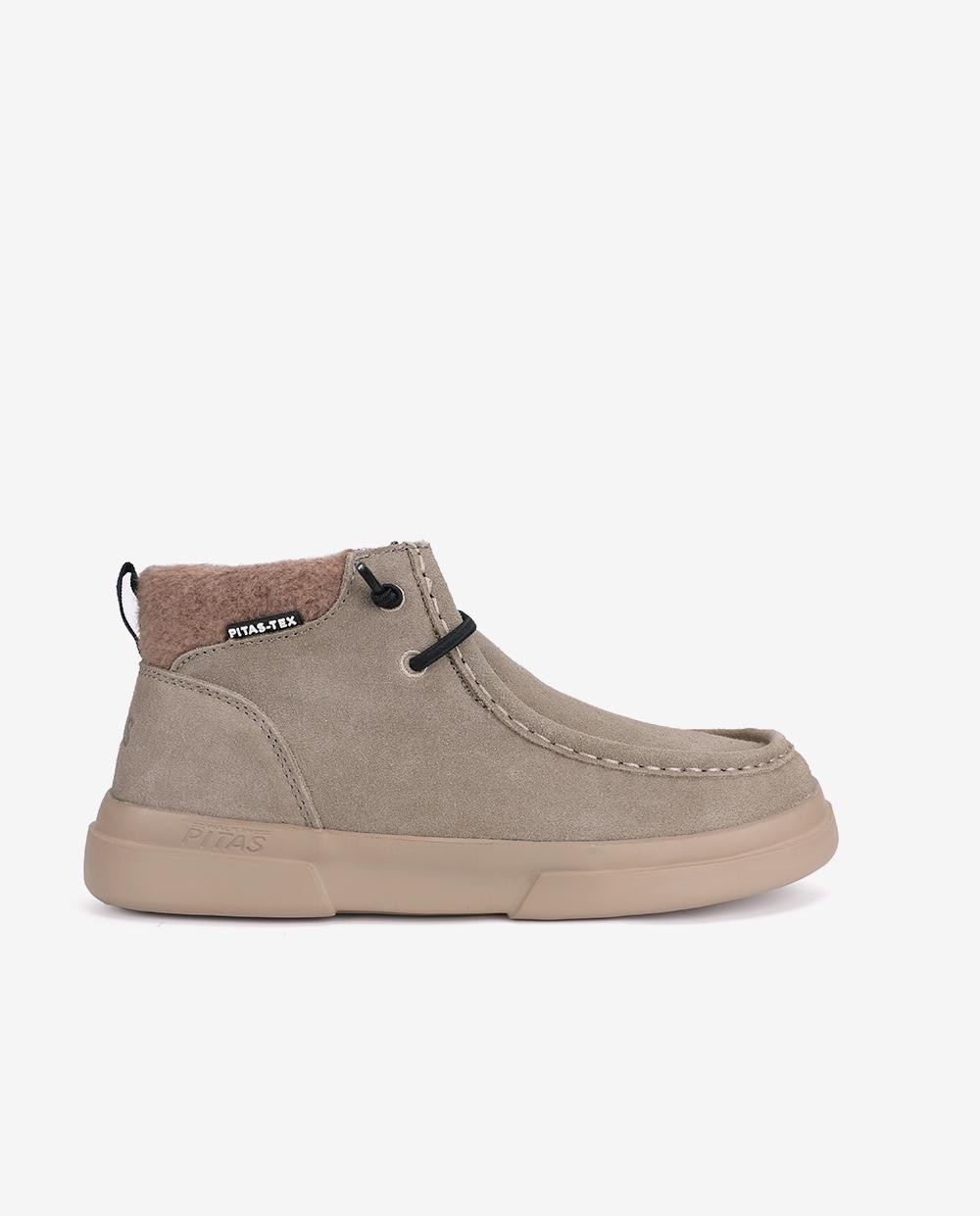 Botines con pelo confort garda - Walk In Pitas - Gris claro Gris claro-1