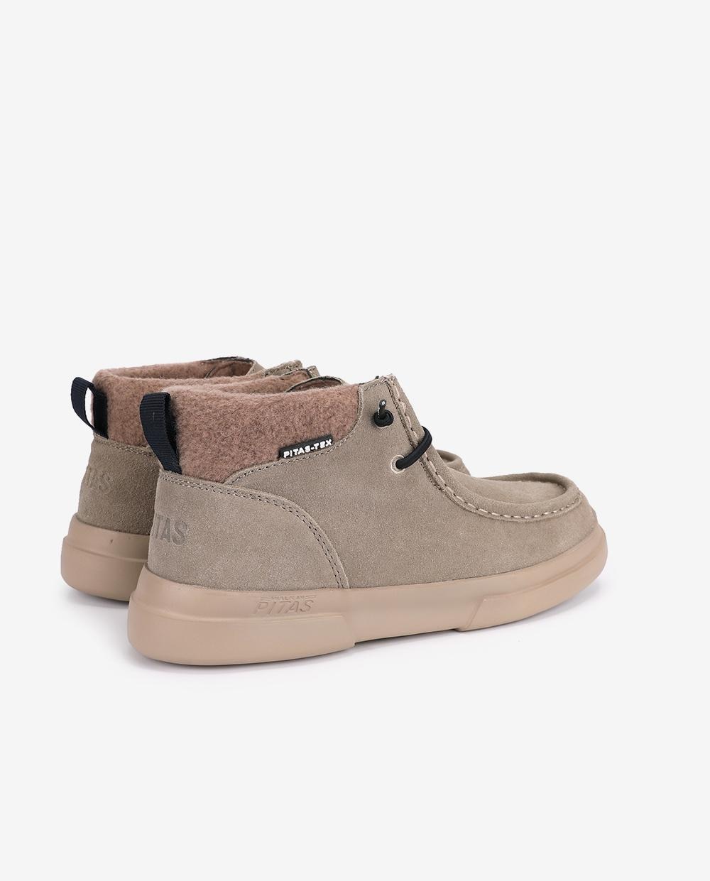 Botines con pelo confort garda - Walk In Pitas - Gris claro Gris claro-2
