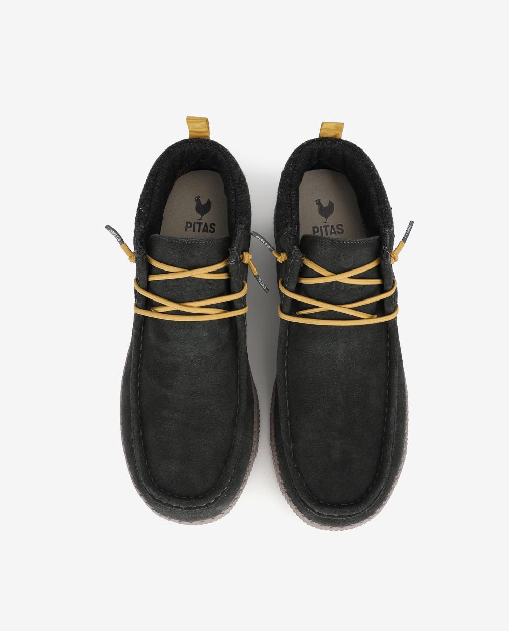 Bota de cordones wp150 bob - Walk In Pitas - Negro / Gris Negro / Gris-4