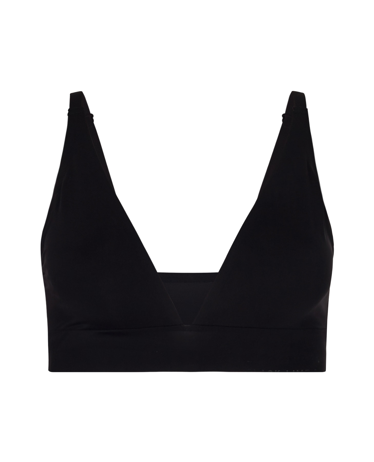 Sujetador sin aro triangular invisible de microfibra - Black Limba - Negro Negro-7