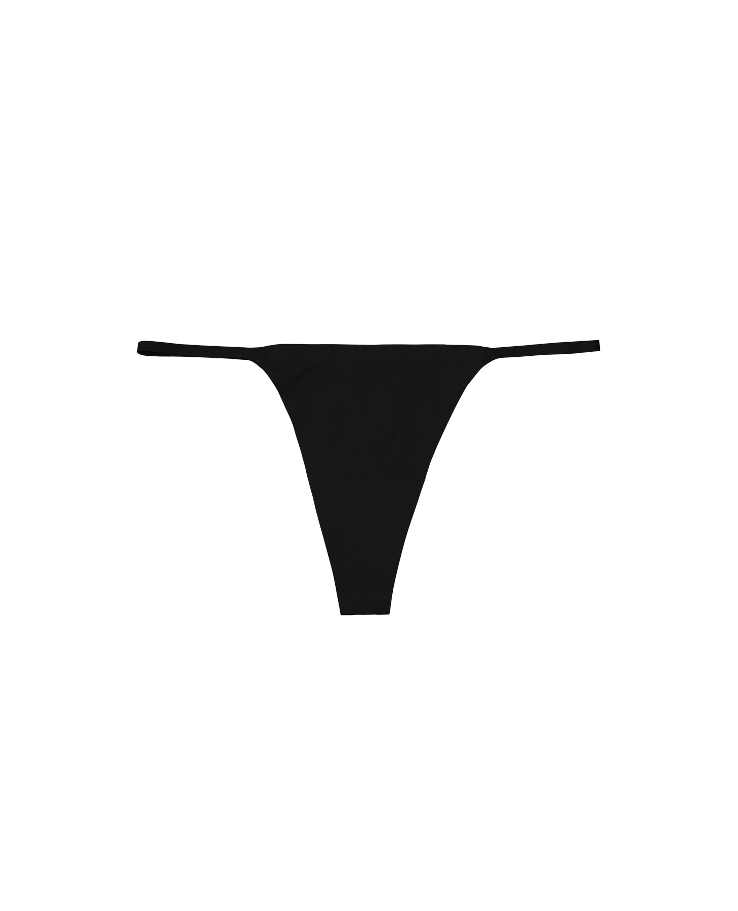 Tanga de microfibra sin costuras - Black Limba - Negro Negro-8