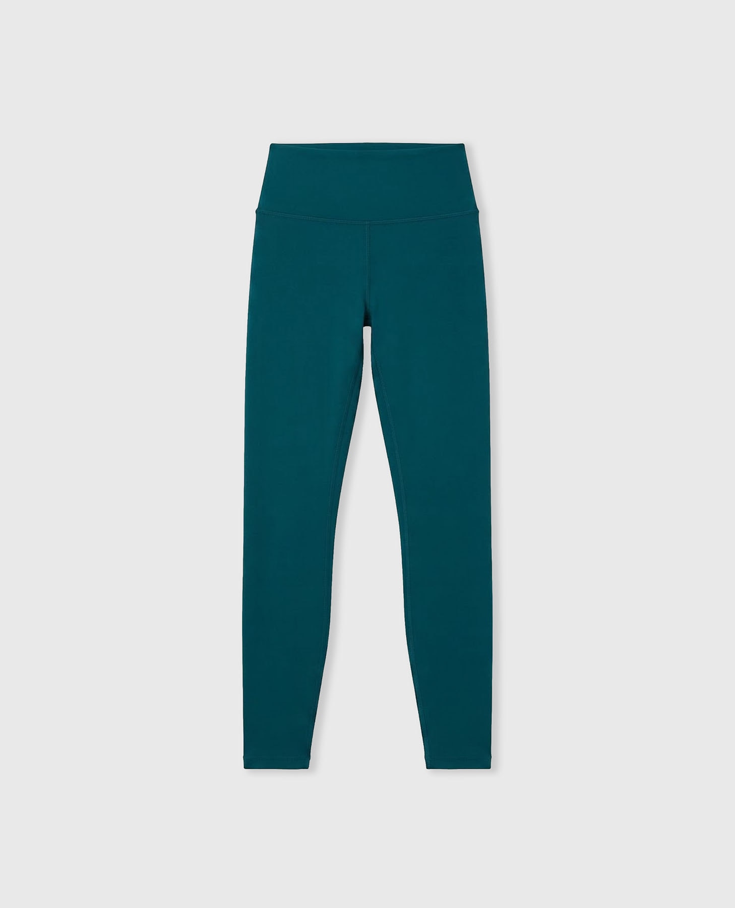 Legging deportivo de mujer compresivo con bajos recortables - Black Limba - Verde Verde-7
