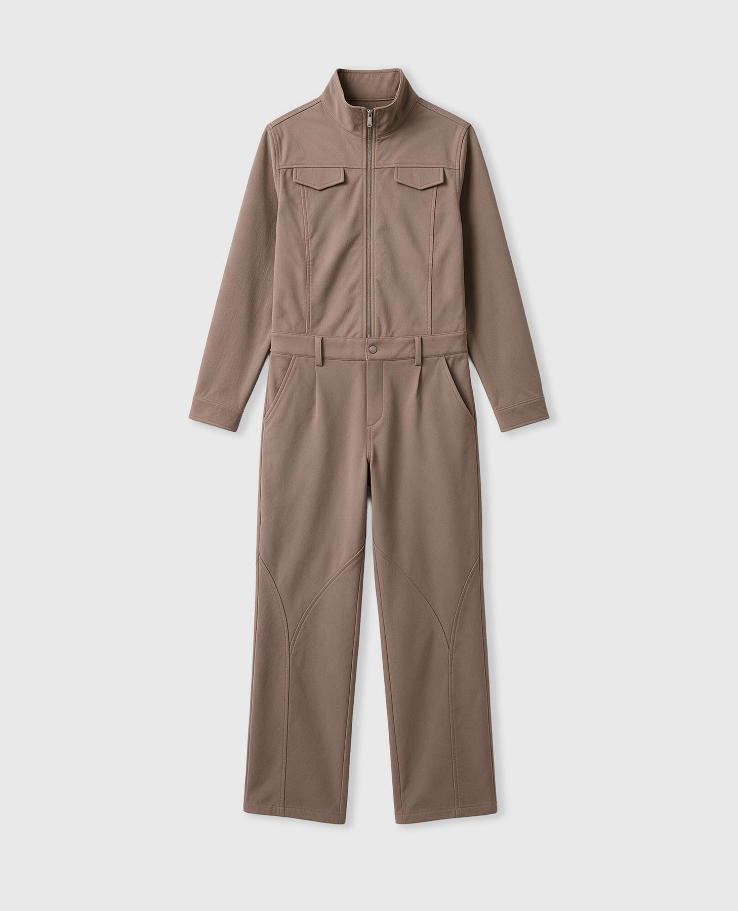 Mono deportivo de mujer desmontable con múltiples bolsillos - Black Limba - Camel Camel-7