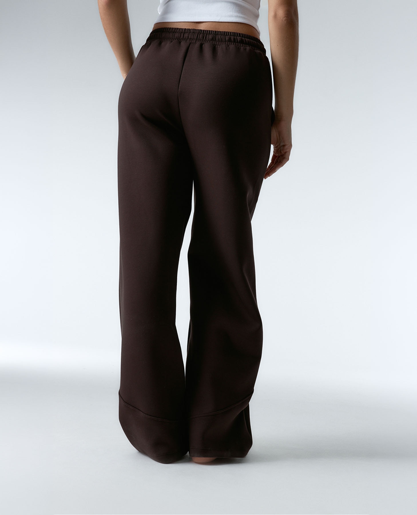 Imagen 2 de Legging deportivo de mujer tipo balón de tejido suave - Black Limba - Marrón chocolate Marrón chocolate