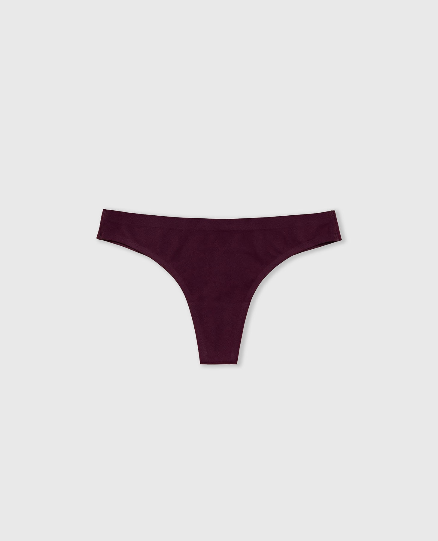 Tanga de microfibra sin costuras - Black Limba - Burdeos Burdeos-6