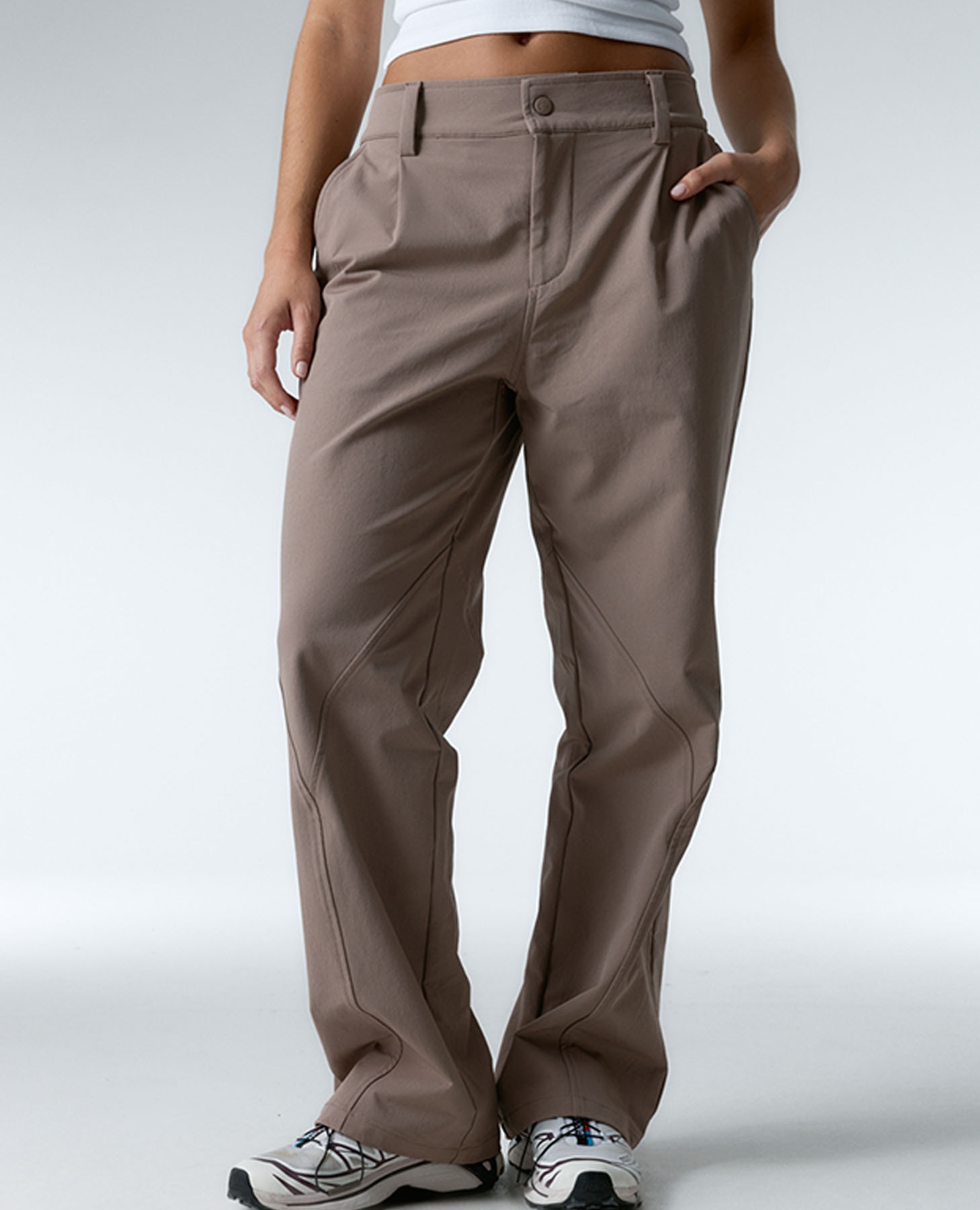 Imagen 0 de Legging deportivo ligero cargo Camel