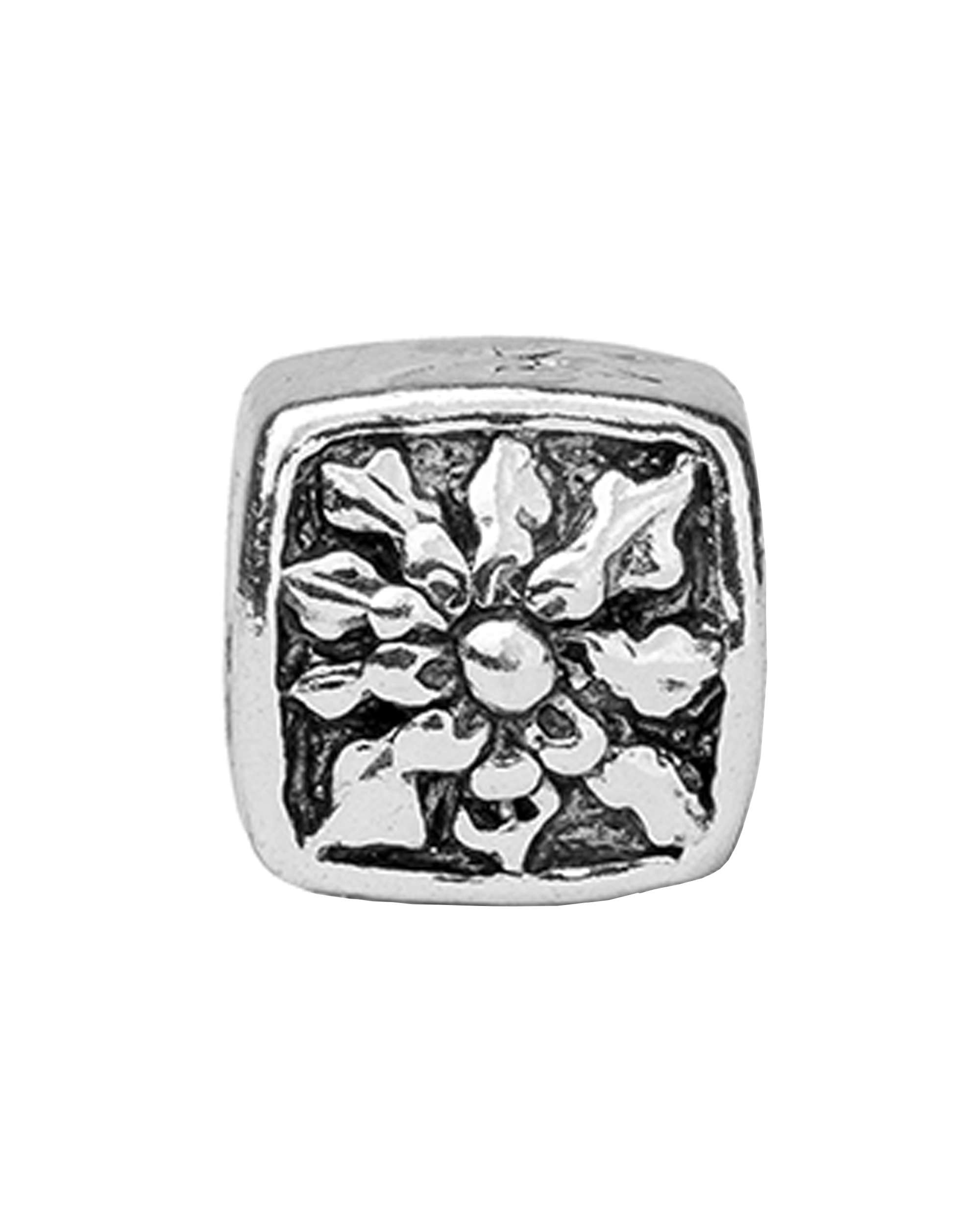 Charm símbolo eguzkilore doble cara de plata - Plateado Plateado-1
