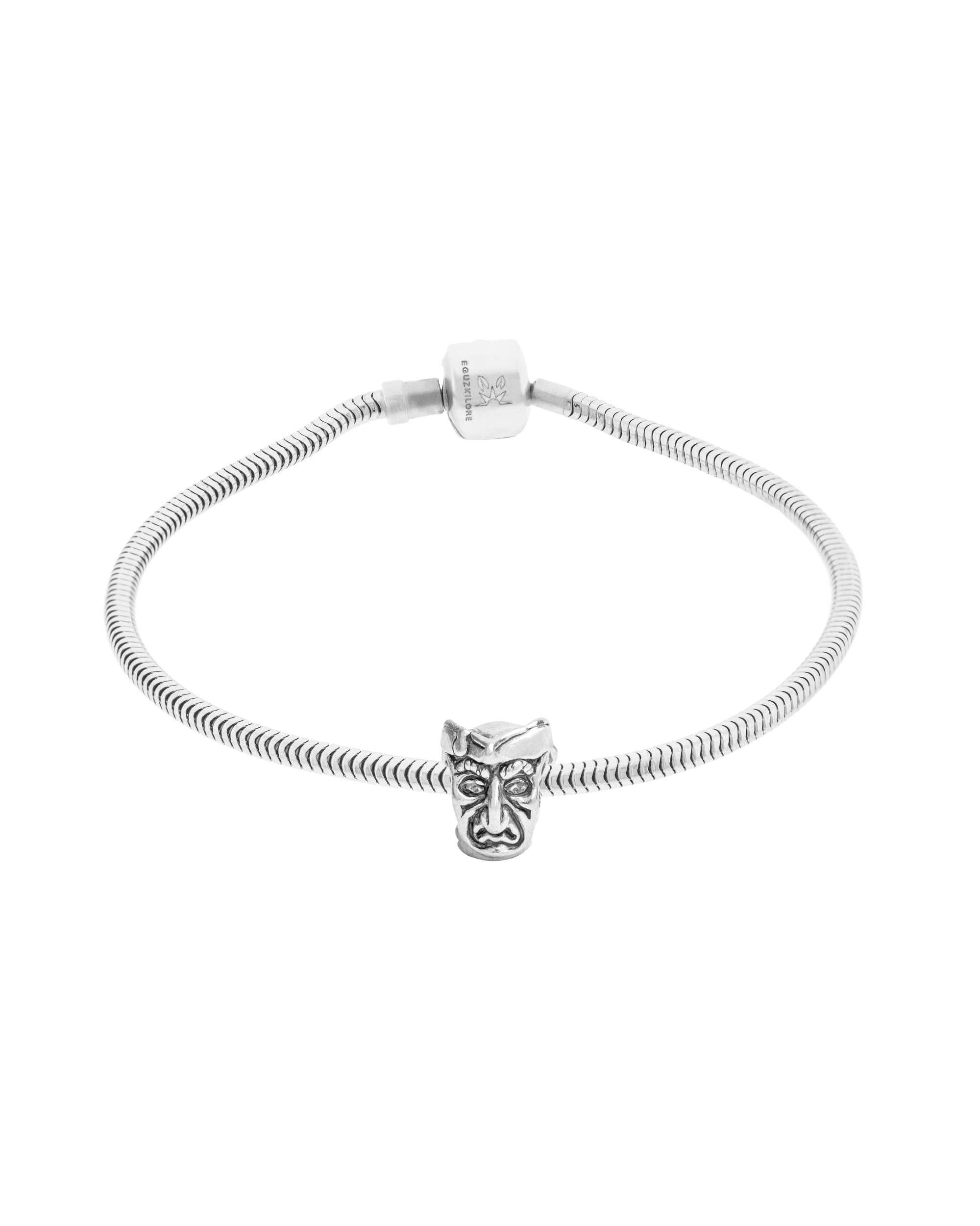 Imagen 2 de Charm símbolo caravinagre de plata - Eguzkilore - Plateado Plateado