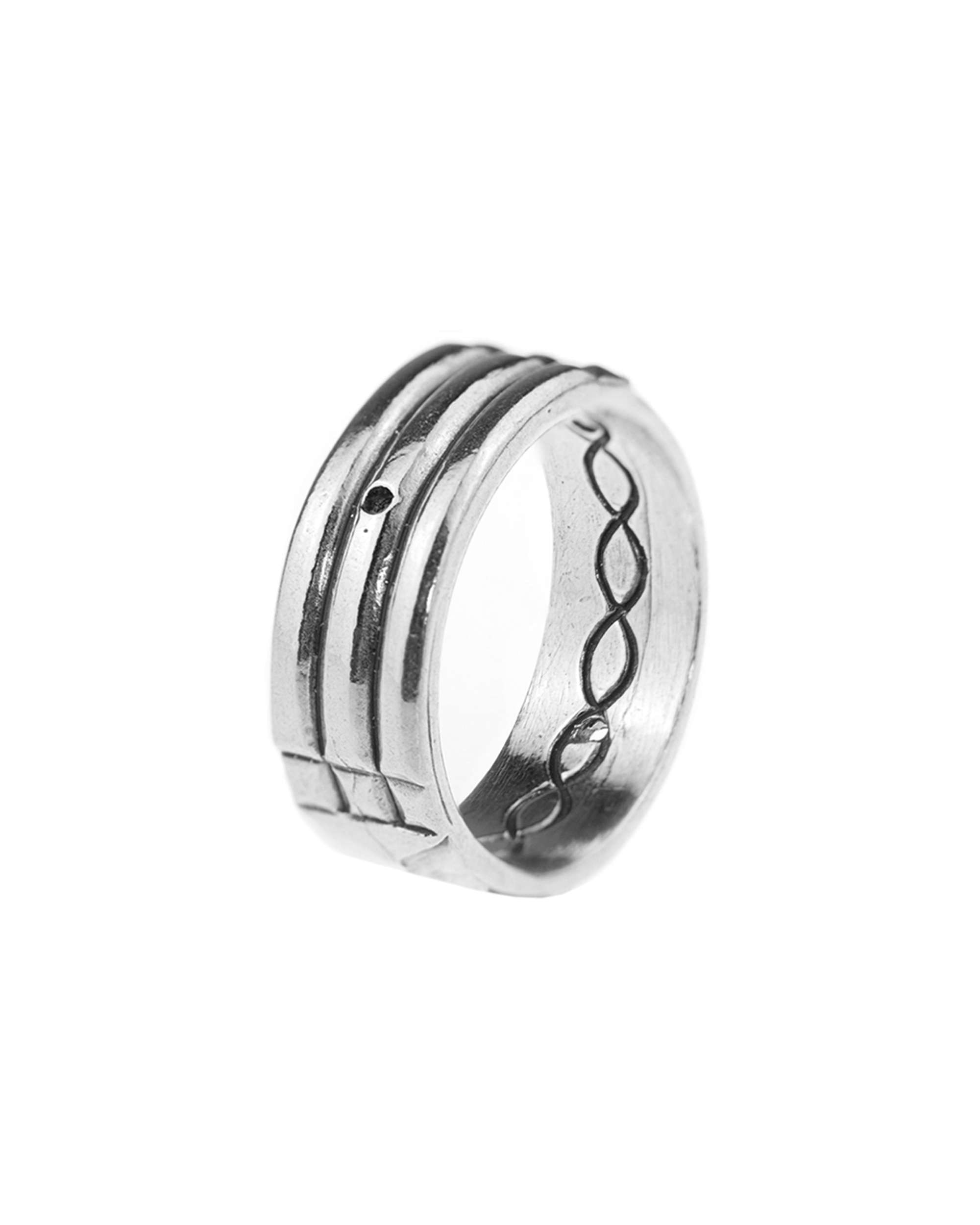 Imagen 0 de Anillo atlante de plata Plateado