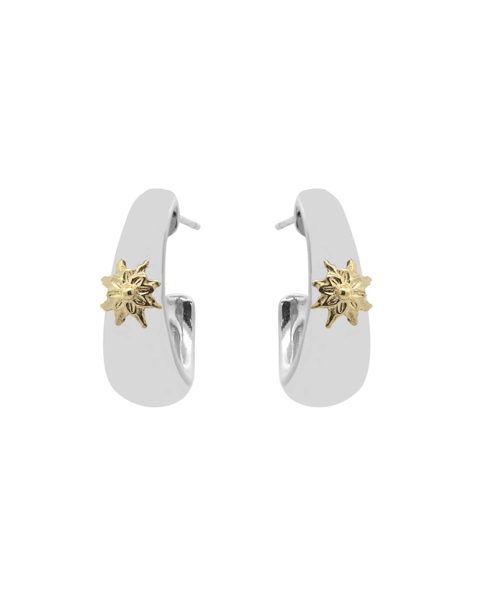 Pendientes Olatu bombé de plata Plata-1
