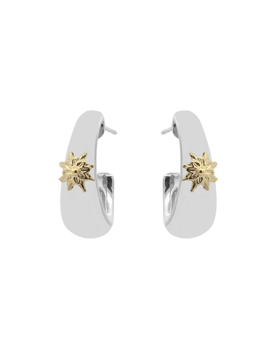 Pendientes Olatu bombé de plata Plata-1