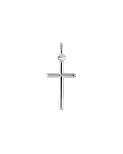 Imagen 0 de Colgante cruz de plata 22mm